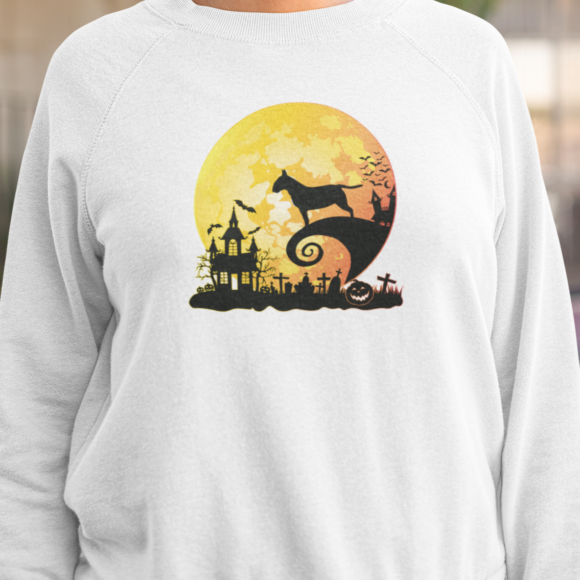 Halloween Bull Terrier Sweatshirt