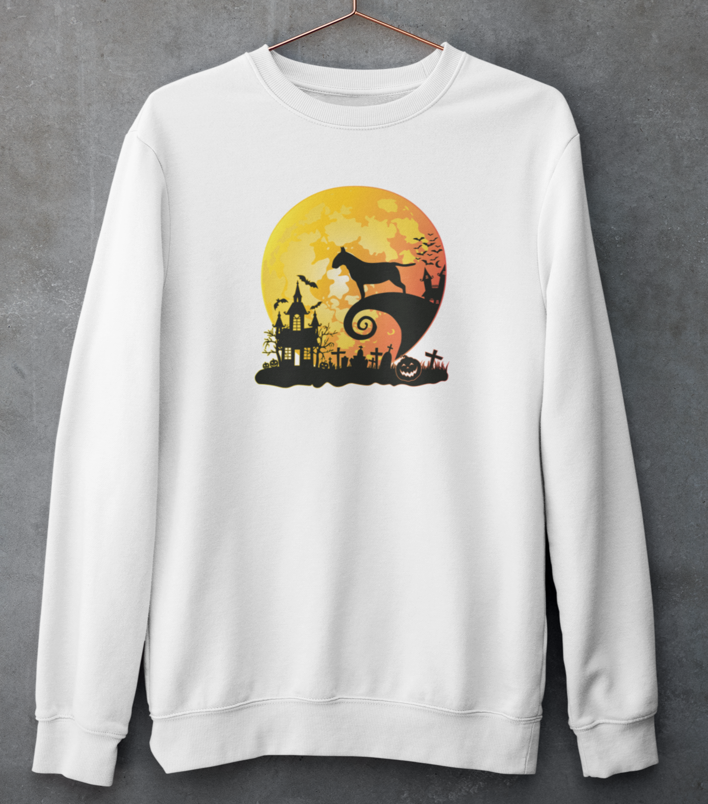 Halloween Bull Terrier Sweatshirt