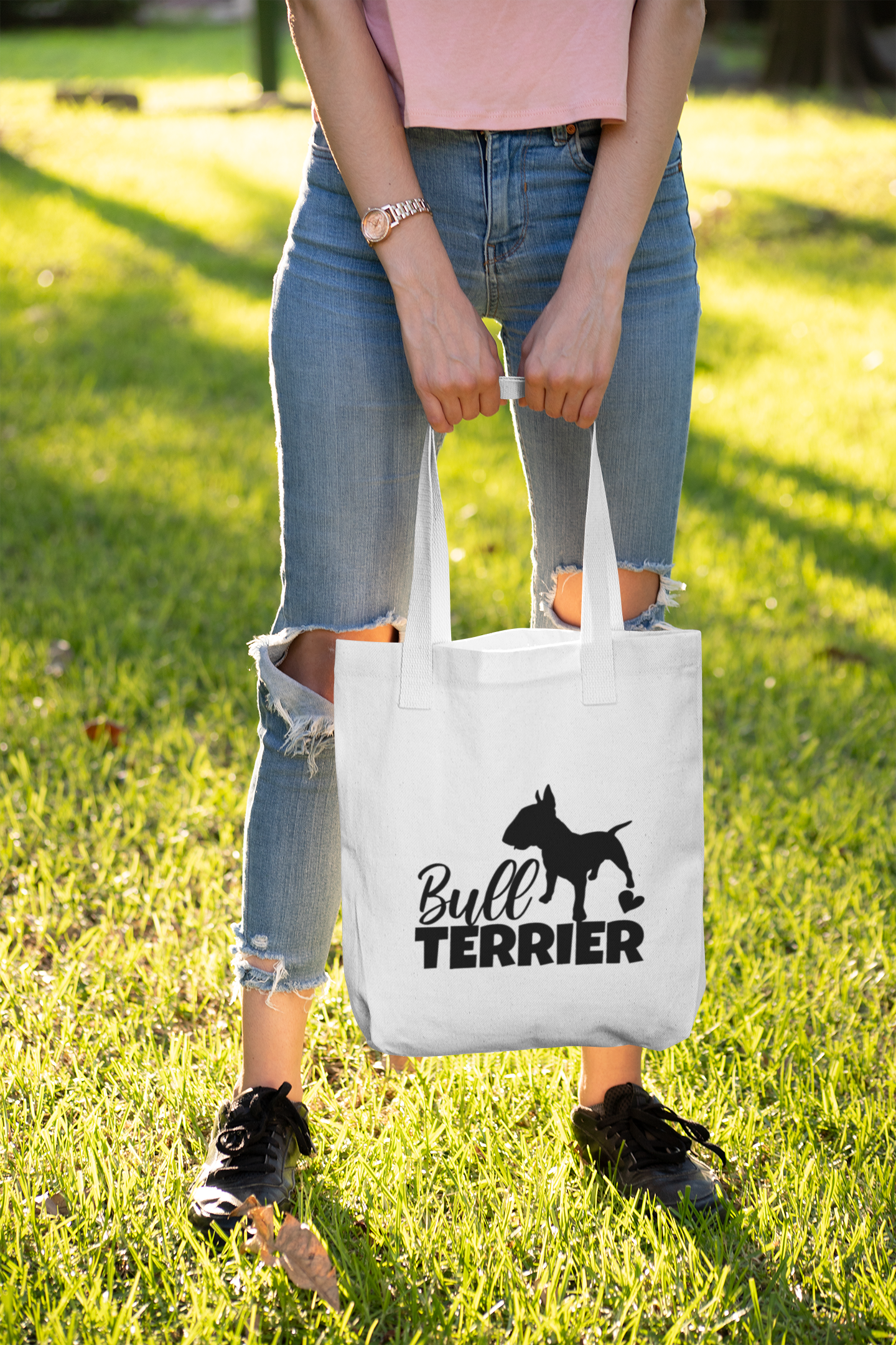 Bull Terrier Tote Bag