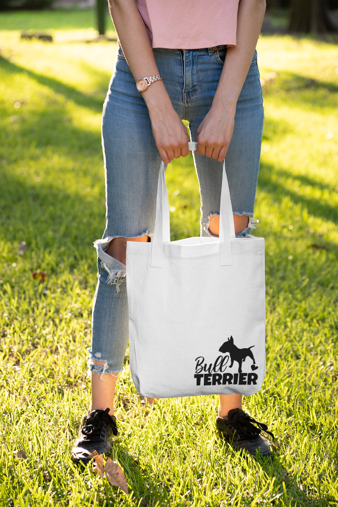 Bull Terrier Tote Bag