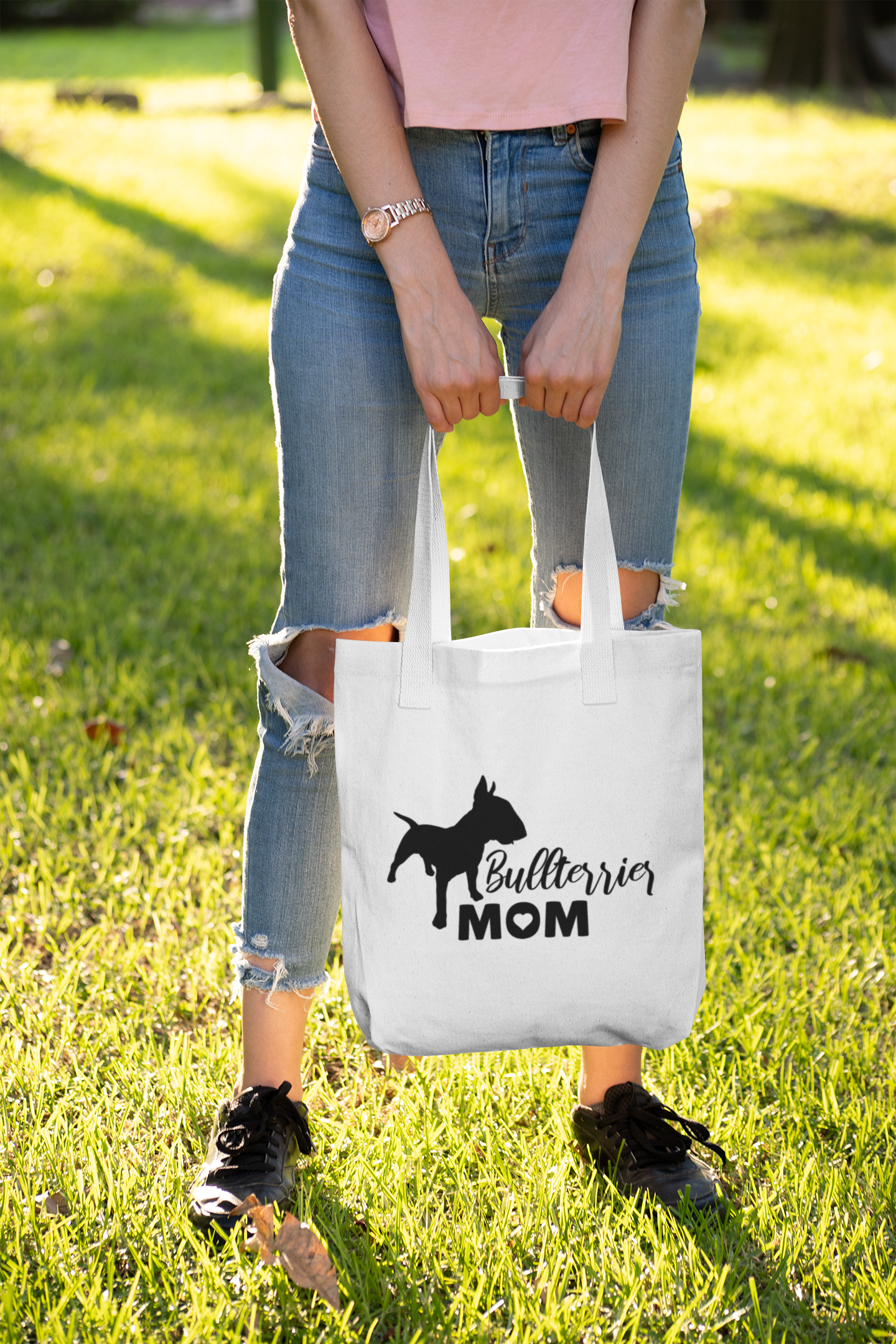 Bull Terrier Tote Bag