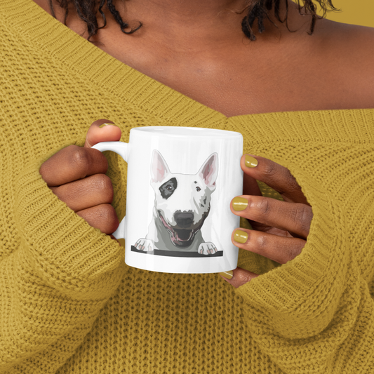 Eye Patch Bull Terrier Mug
