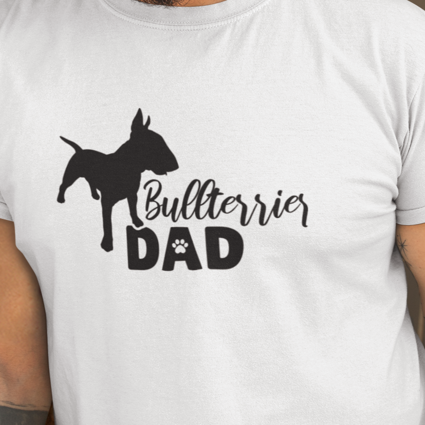 Bull Terrier Dad Shirt