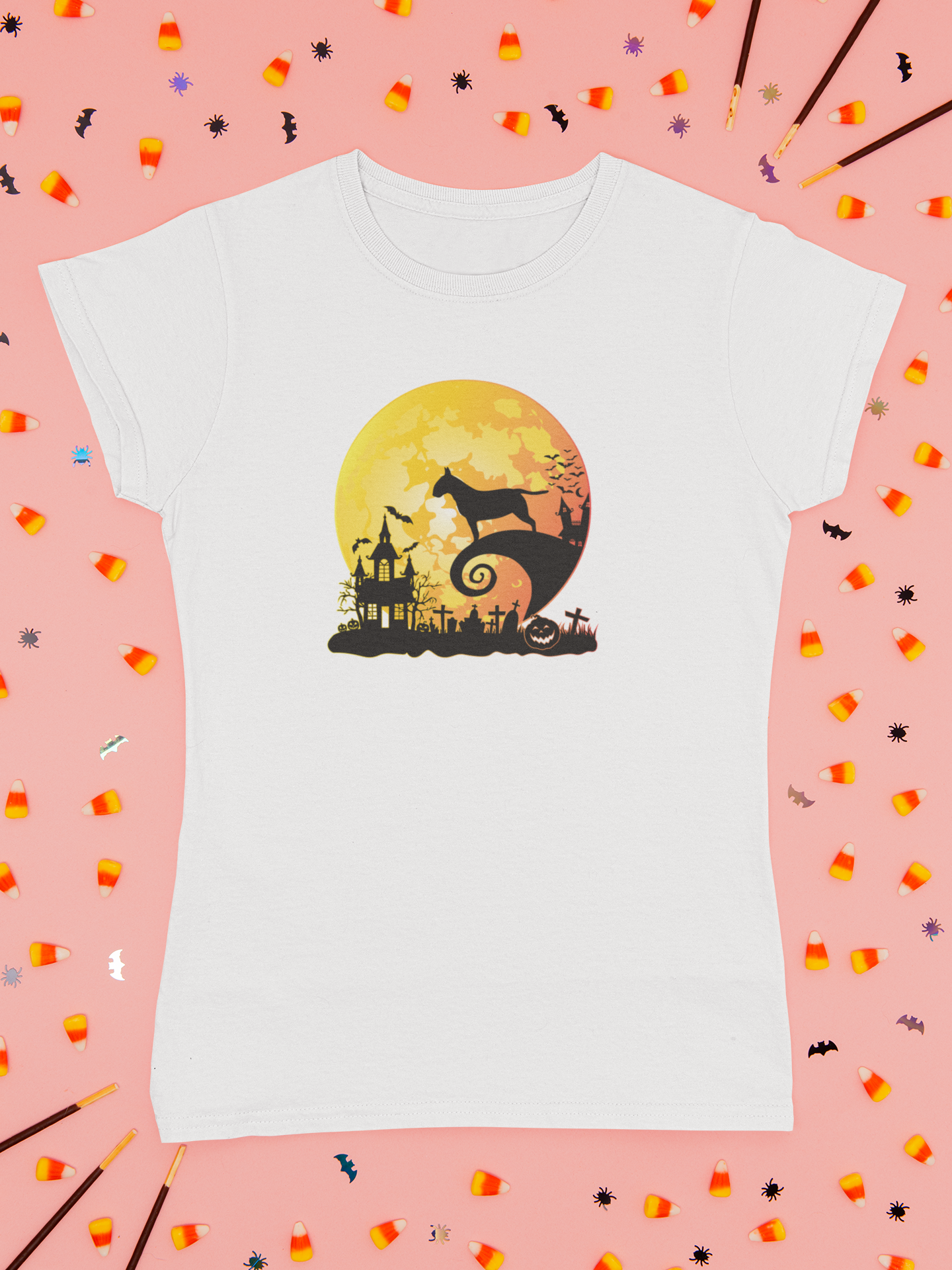 Halloween Bull Terrier Shirt
